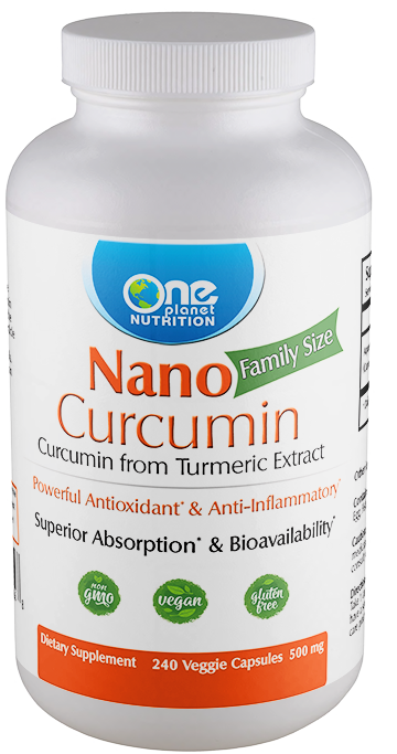 Nano Curcumin - 240 Caps - 500mg