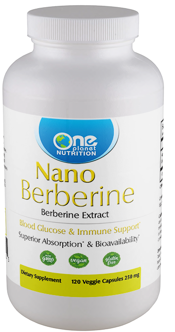 Nano Berberine - 120 Caps - 250 mg