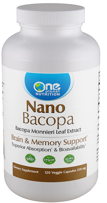 Nano Bacopa - 120 Caps - 250 mg