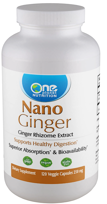 Nano Ginger - 120 Caps- 250 mg