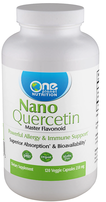 Nano Quercetin - 120 Caps - 250 mg