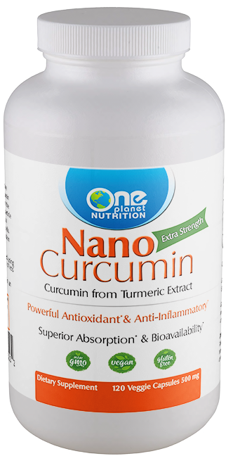 Nano Curcumin - 120 Caps - 500mg