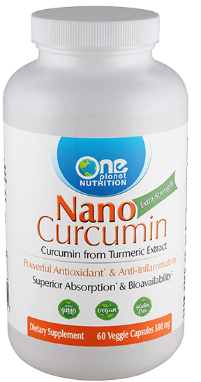 Nano Curcumin - 60 Caps - 500 mg