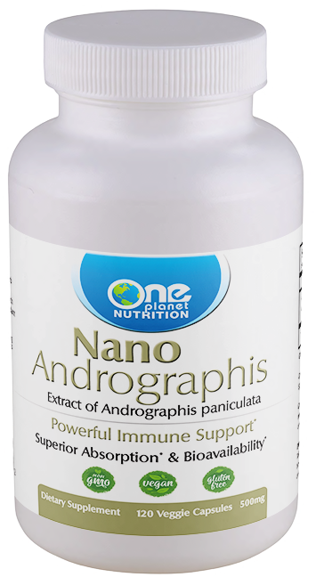 Nano Andrographis - 120 Caps - 500 mg