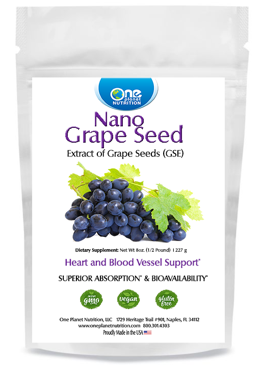 Nano Grape Seed Extract (GSE) - 8 oz