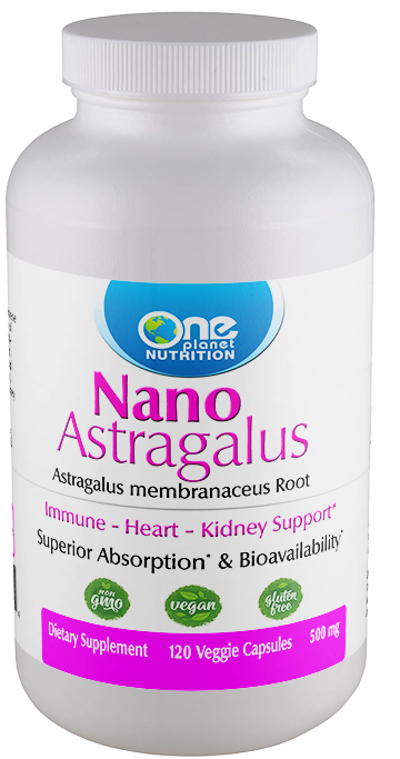 Nano Astragalus - 120 caps -  500 mg