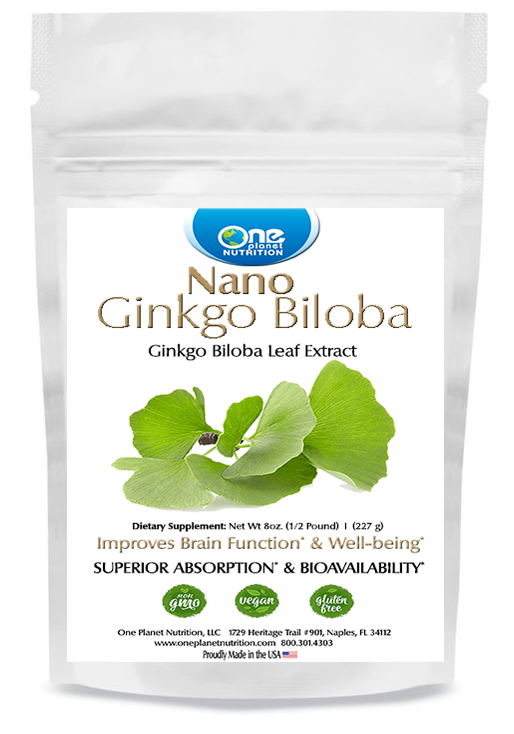 Nano Ginkgo Biloba - 8 oz