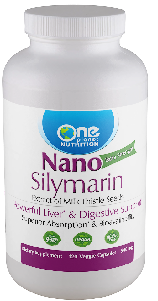 Nano Silymarin - 120 Caps - 500 mg