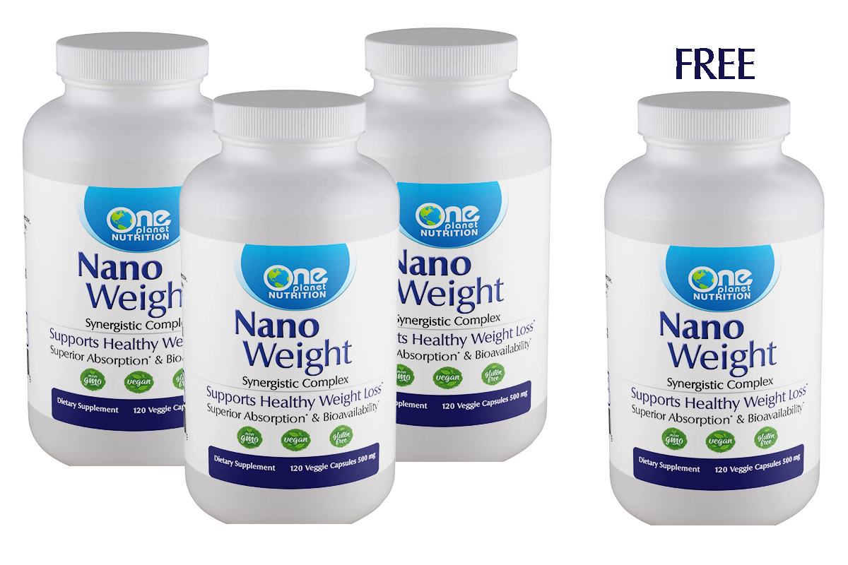 Nano Weight - 120ct  - 500mg  -  Buy 3 Get 1 Free