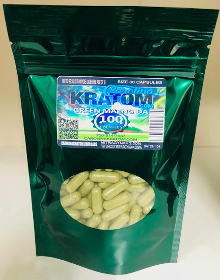 GREEN MAENG DA 100 CAPSULES &quot;00&quot; (Blend)