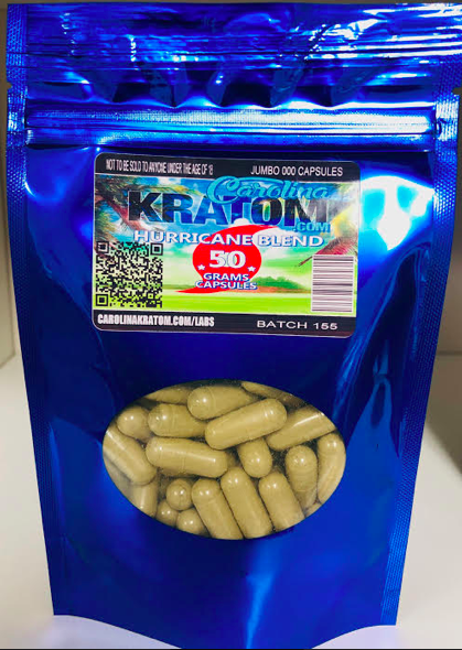 Clearance - Hurricane Blend 000 JUMBO CAPSULES - 125 Gram (Blend)