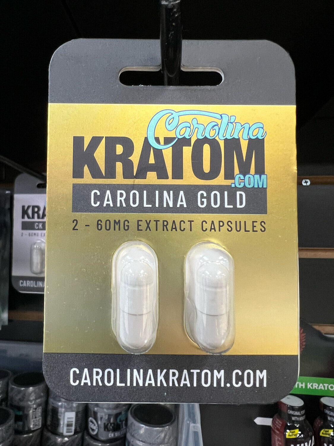 Carolina Gold Extract Capsules ***NOW COMES IN 2 SIZES***, sizes: 2 pack