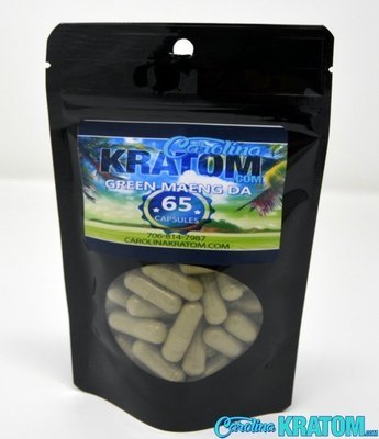 Green Maeng Da Capsules (0.5 Gram)