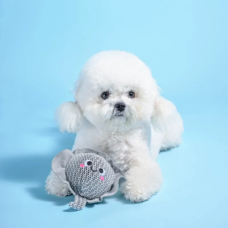 Hugsmart Products Inc - HugSmart Pet - Ocean Pals | Stingray - Dog Ball Toy