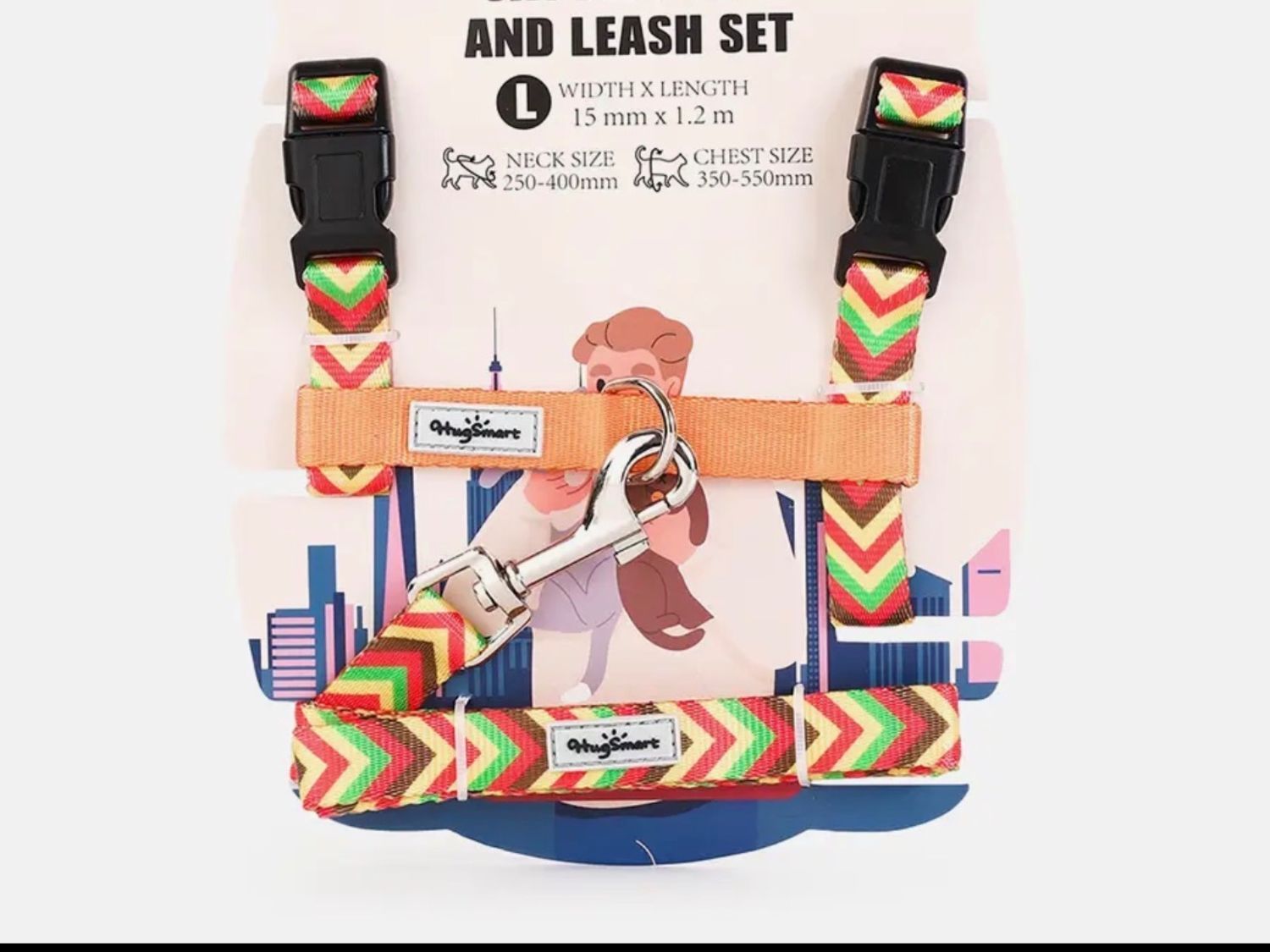 Hugsmart Products Inc - HugSmart Pet - Cat Harness &amp; Leash Set | Vintage - S