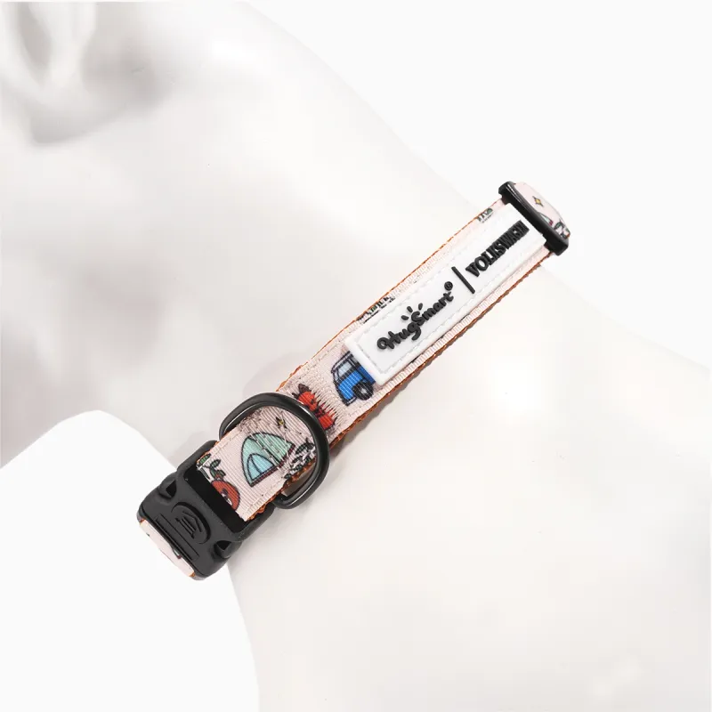 Hugsmart Products Inc - HugSmart Pet - Dog Collar | Volkswagen-T1 Camper van Collar - S