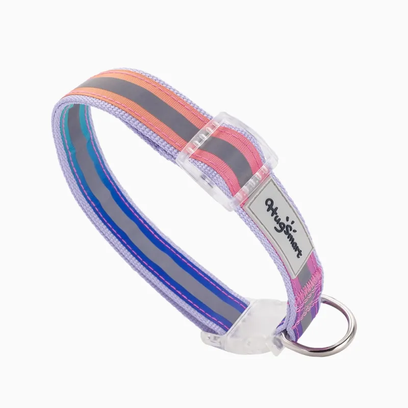 Hugsmart Products Inc - HugSmart Pet - Dog Collar | Cotton Candy - L