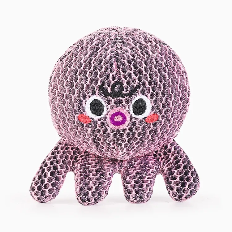Hugsmart Products Inc - HugSmart Pet - Ocean Pals | Octopus - Dog Ball Toy