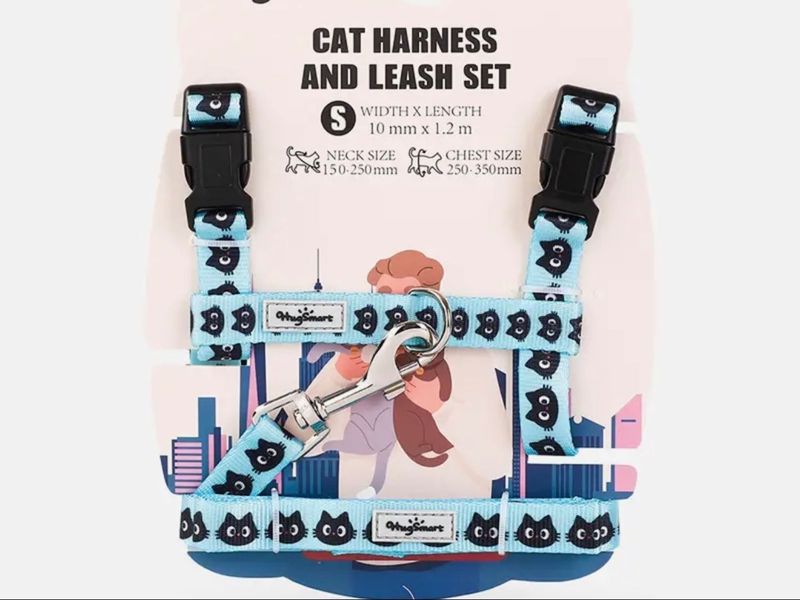 Hugsmart Products Inc - HugSmart Pet - Cat Harness &amp; Leash Set | Kitty - S