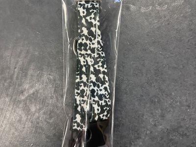 Pawsitively Black and White Cow Pattern Pet Collar Medium (15"-18")