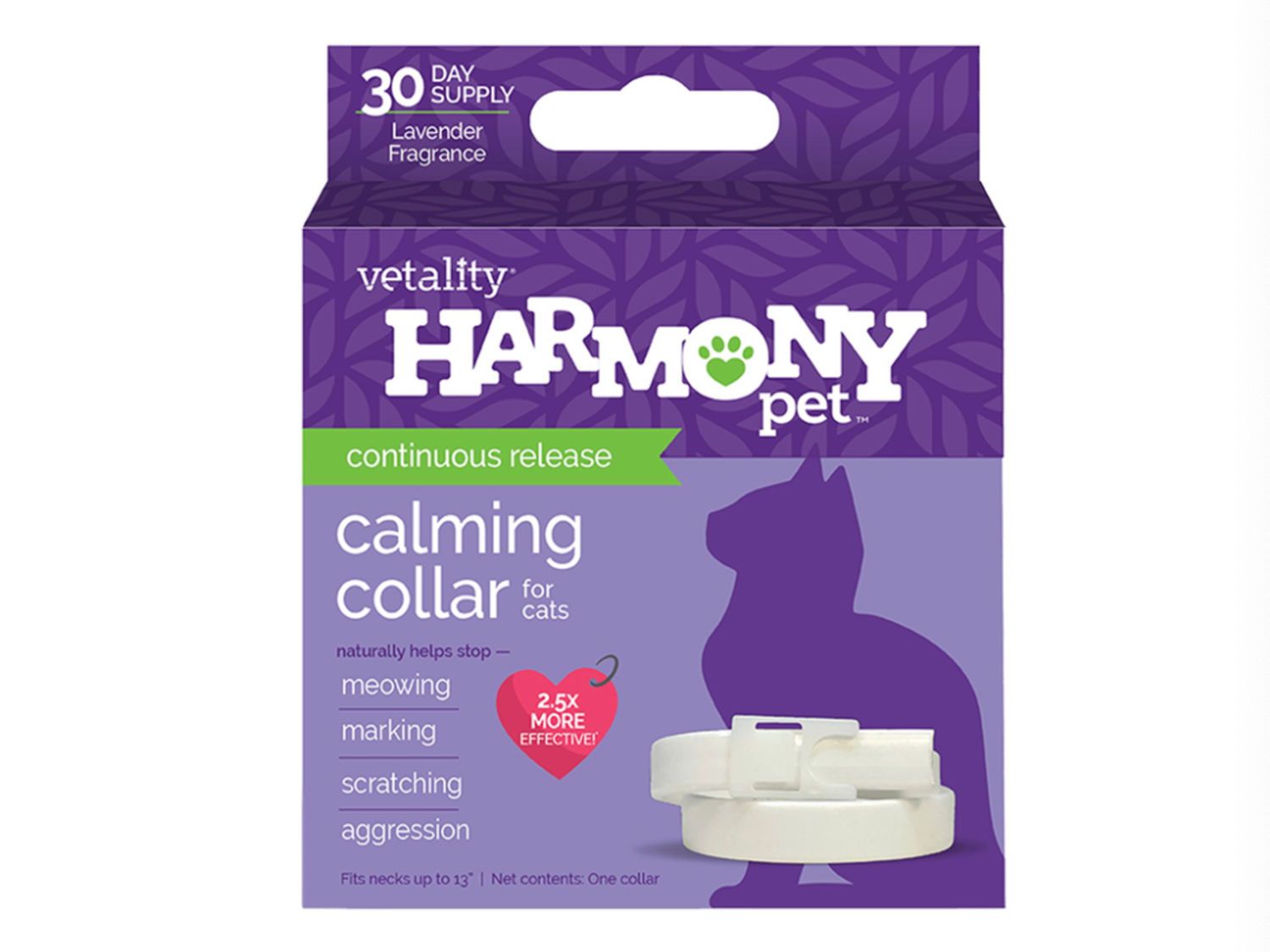 Vetality Harmony Pet Calming Collar for Cats