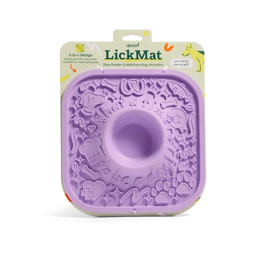Woof LickMat - Purple