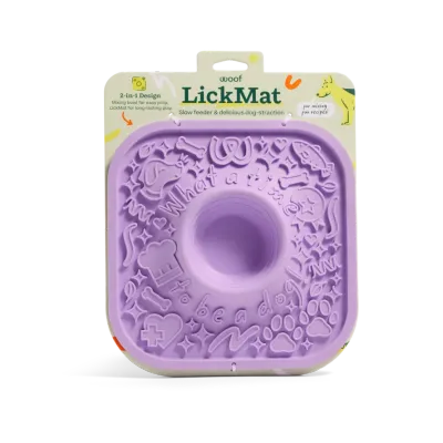 Woof LickMat - Purple
