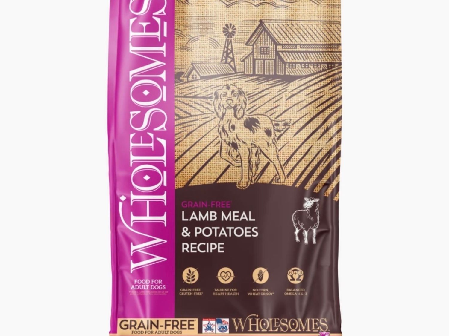 Wholesomes Grain-Free Lamb &amp; Potato 35#