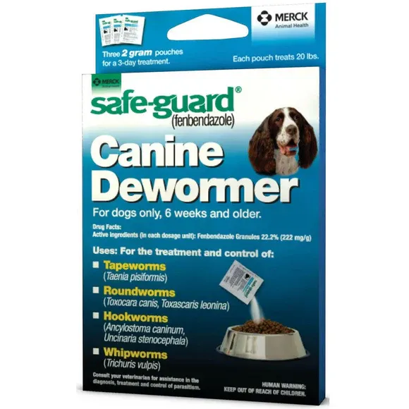 SafeGuard Canine Dewormer 20#