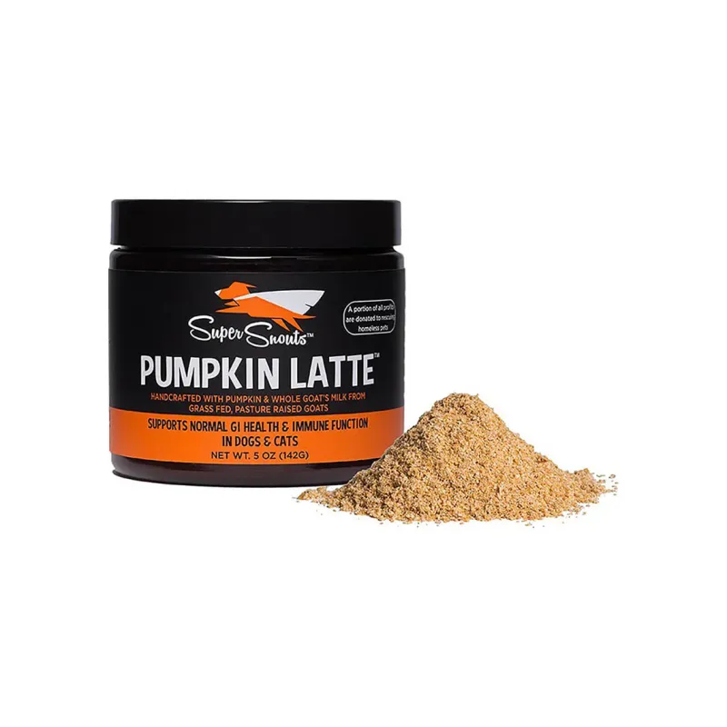 Diggin' Your Dog Super Snouts Pumpkin Latte - GI Health Supplement for Dogs &amp; Cats - 5 oz