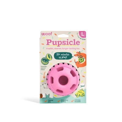 Woof Party Pupsicle - Pink Large
