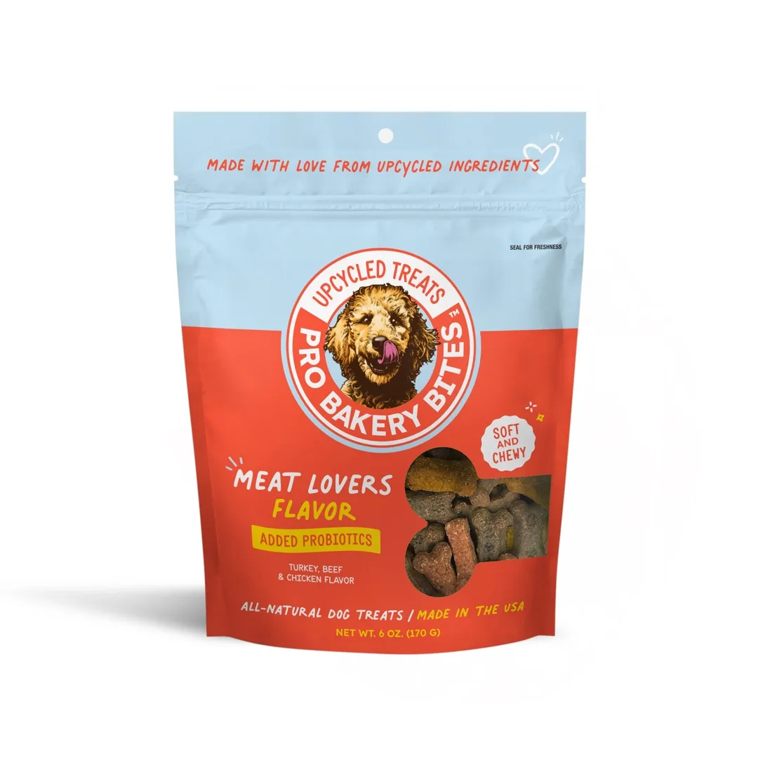 Pro Bakery Bites Soft &amp; Chewy - Meat Lovers 6oz