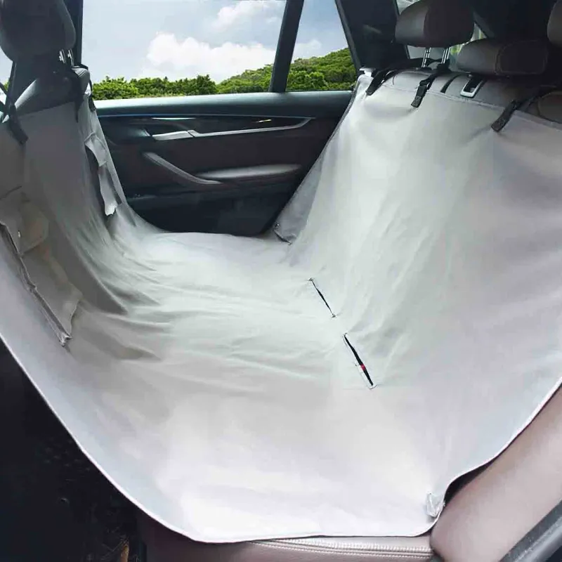 GOOPAWS Scratchproof Bench Dog Car Seat Cover, Fits for Car SUV Truck