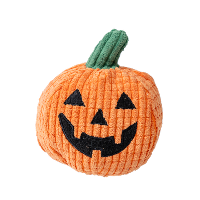 Pumpkin 2-in-1 Glow-in-the-Dark Fetch Dog Toy 4"