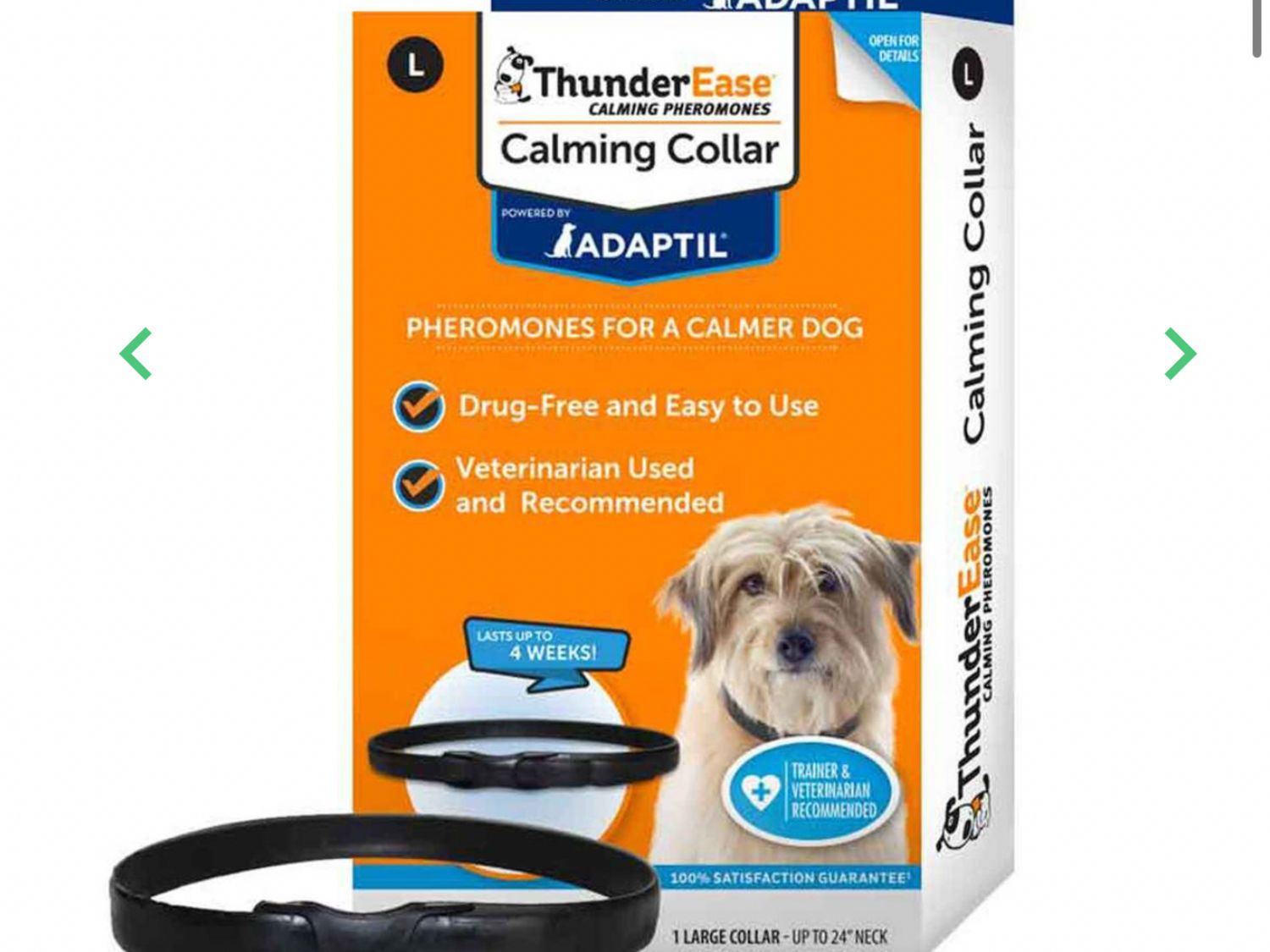 ThunderEase Dog Calming Collar Small