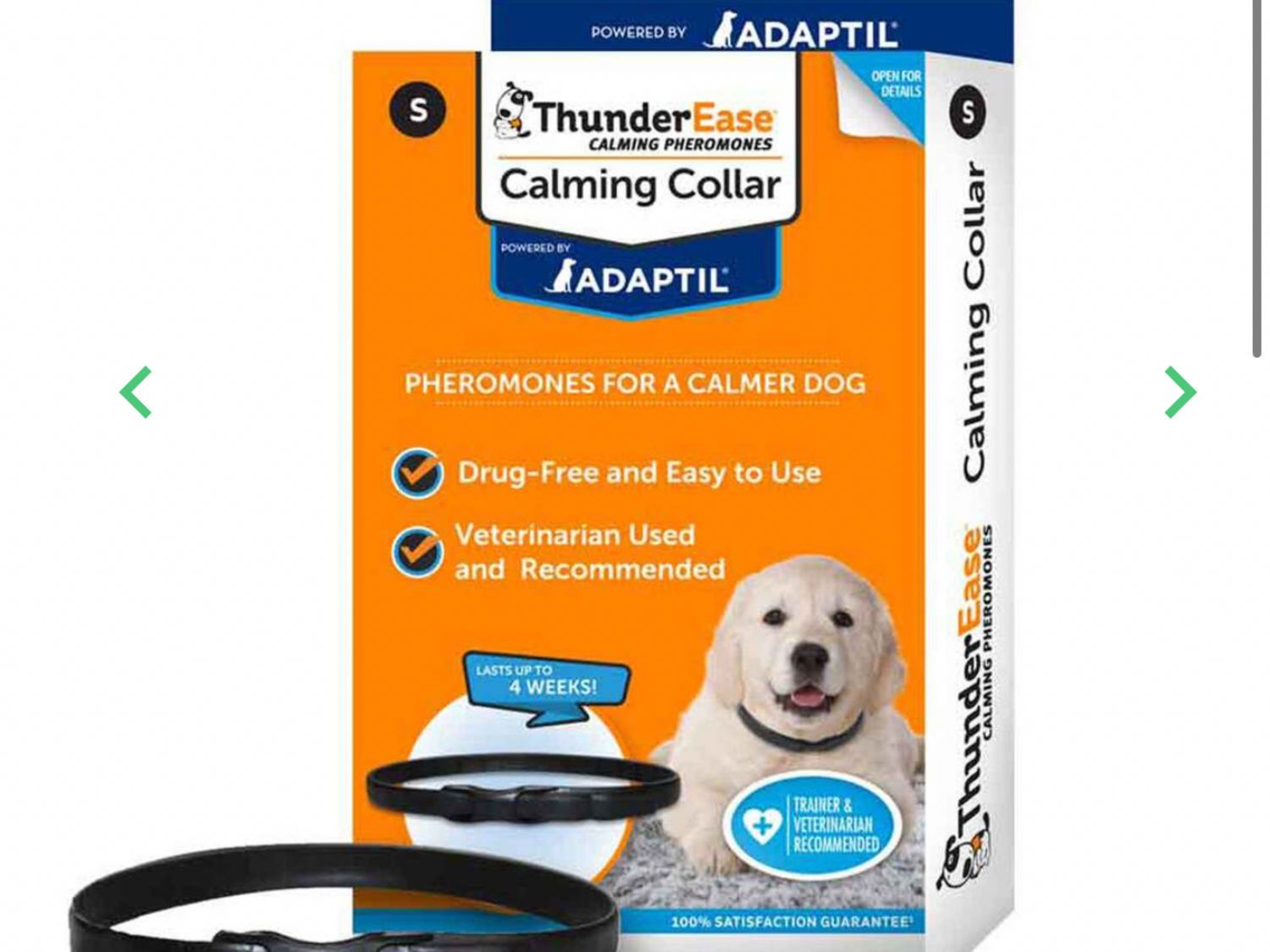 ThunderEase Dog Collar Large