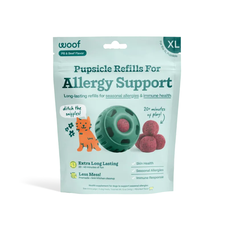 WOOF Allergy Support Wellness Pops - Extra Large
