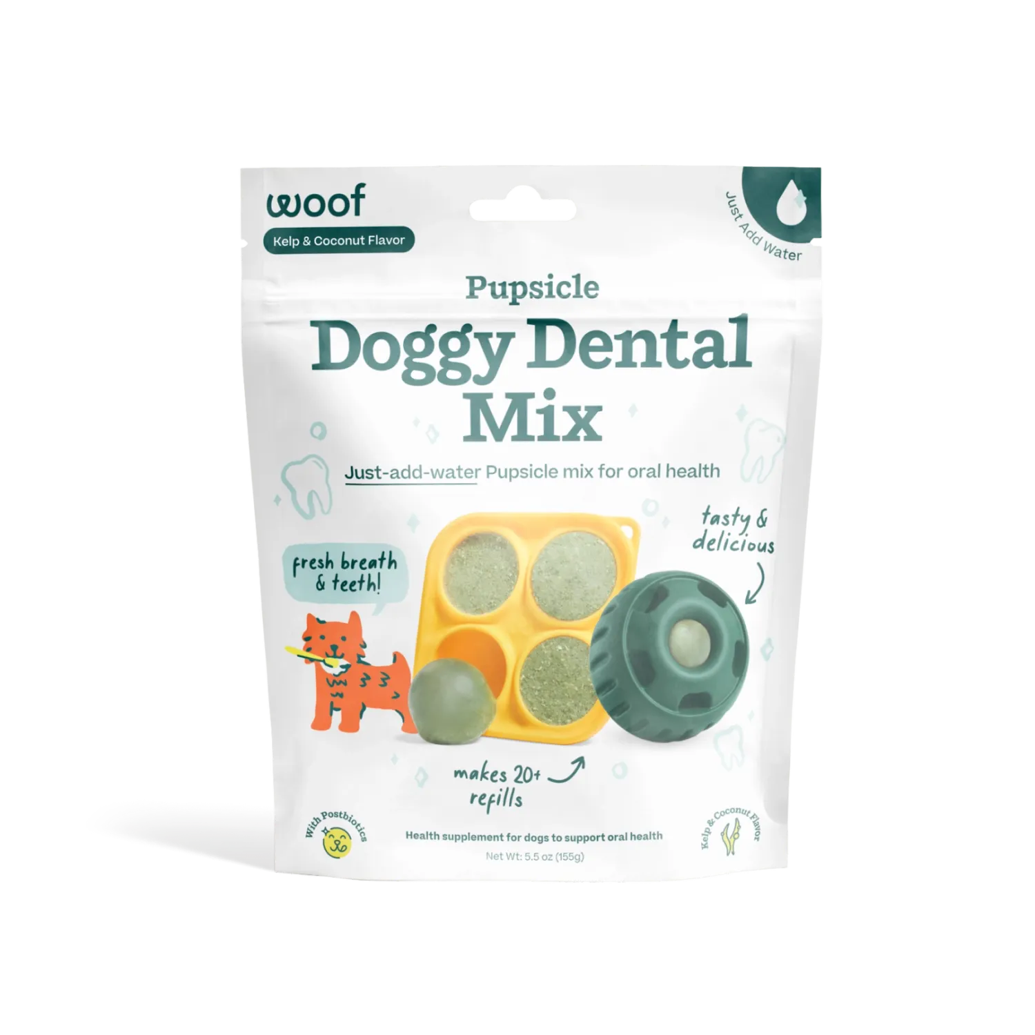 Woof Pupsicle Treat Mix - Dental