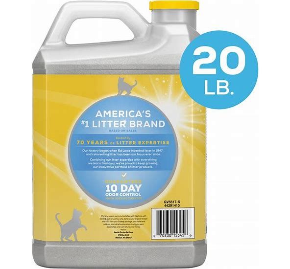 Tidy Cats Clumping Cat Litter, Glade Clear Springs Deodorizing, 20 Lb.