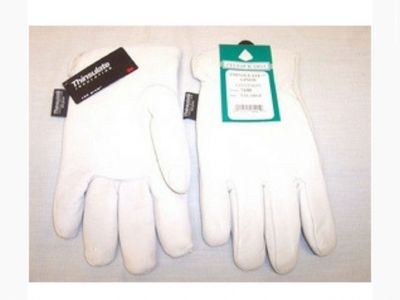 7100 Lined Goatskin Gloves Med