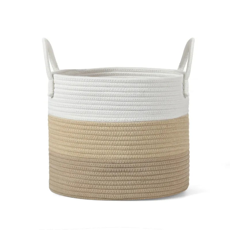 Park Life Designs - Charleston Organic Cotton Storage Basket - Large