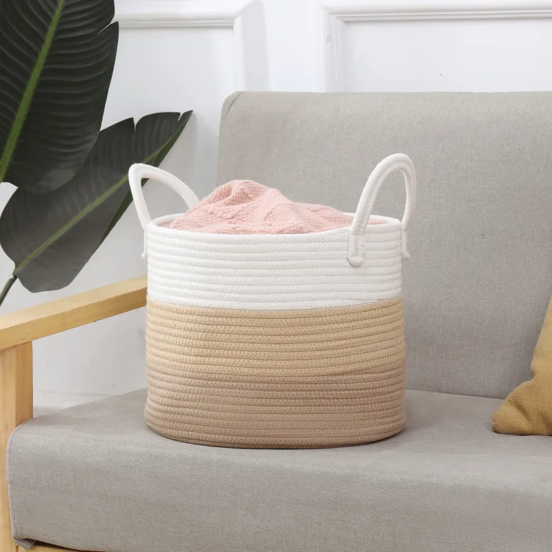 Park Life Designs - Charleston Organic Cotton Storage Basket - Large