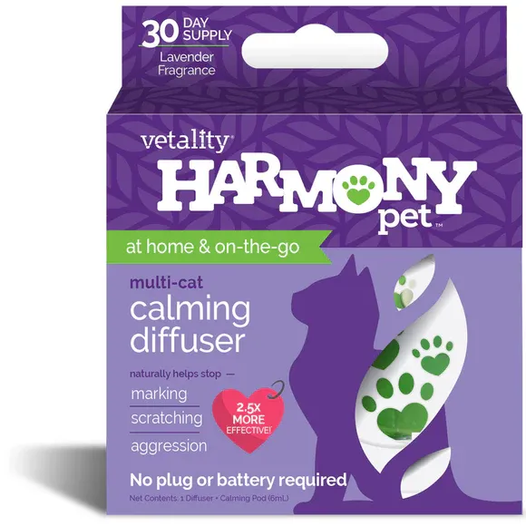 Vetality Harmony Pet Calming Home Diffuser for Cats