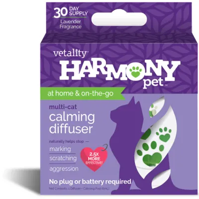 Vetality Harmony Pet Calming Home Diffuser for Cats