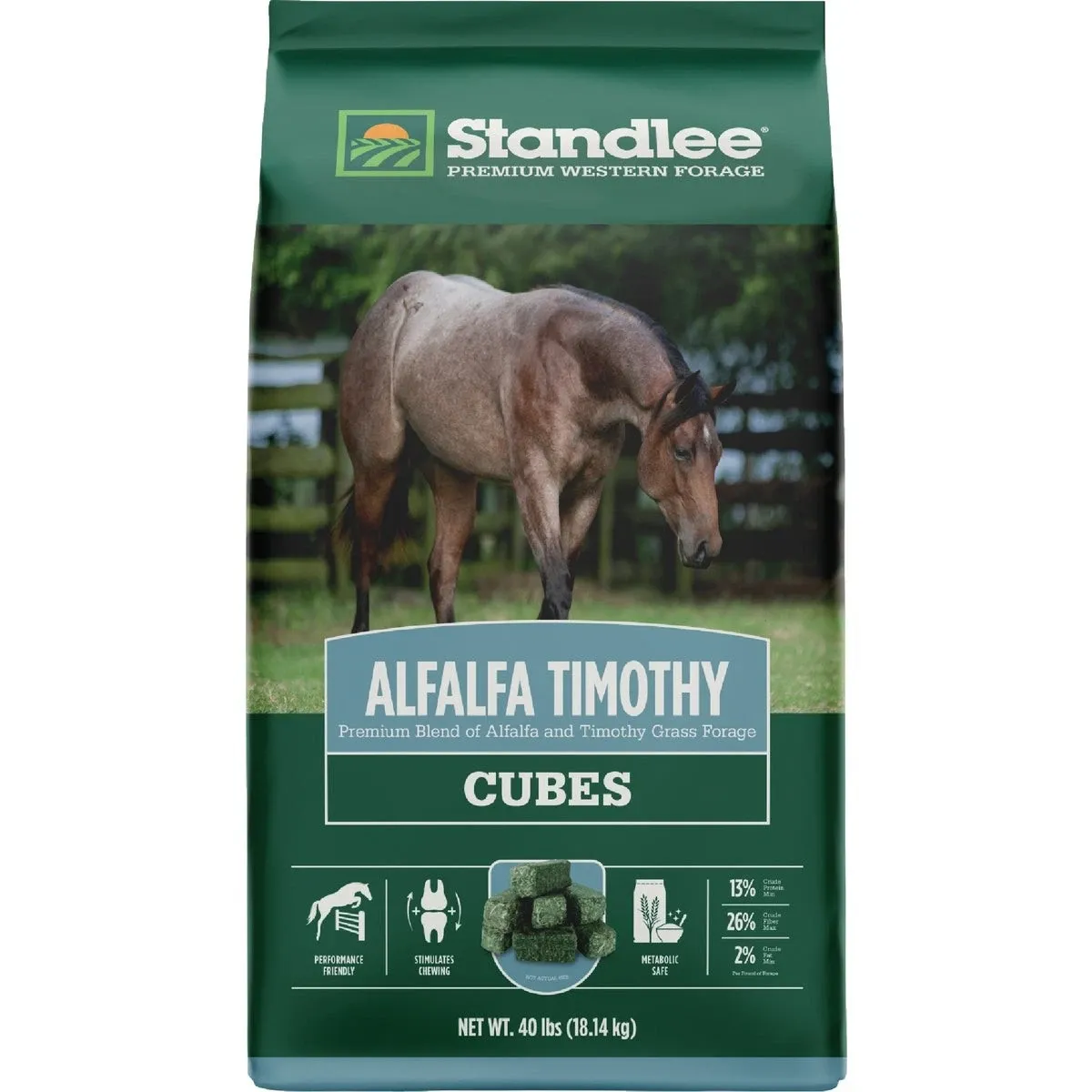 *CUBES* Standlee Alfalfa/Timothy Cubes 40#