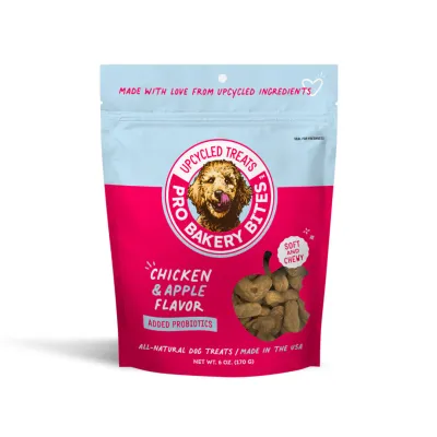 Pro Bakery Bites Soft &amp; Chewy - Chicken &amp; Apple 6oz
