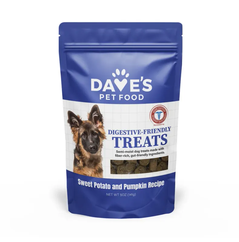 Dave's Pet Food Digestive-Friendly Sweet Potato &amp; Pumpkin Recipe Treats For Dogs (5 oz)