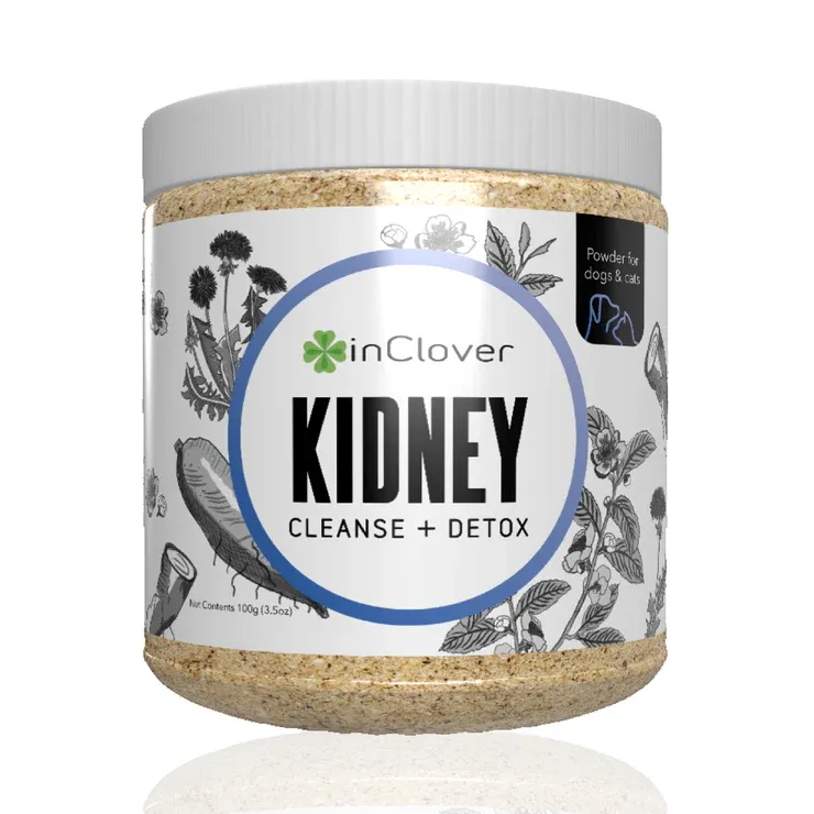 InClover Kidney Cleanse + Detox Powder Dog &amp; Cat Supplement