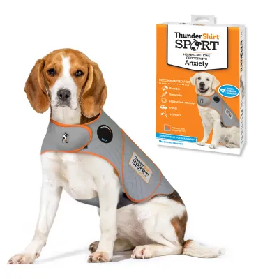 ThunderShirt for Dogs Platinum Sport - Dog Anxiety - Medium