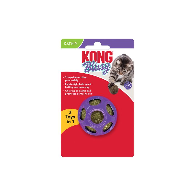 KONG® Blissy Moon Ball w/catnip Cat Toy